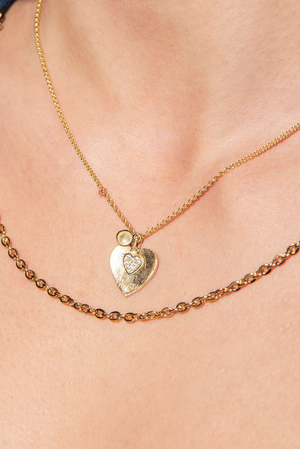 MODDAM - Gold Anhänger "Millane" ohne Kette