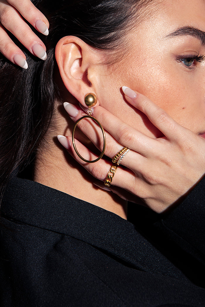 MODDAM - Edelstahl Ohrhänger