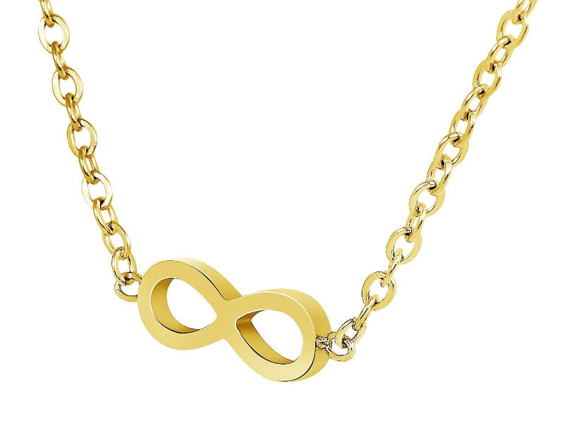 MODDAM - "Johanna", Edelstahl Ankerkette, Infinity, goldfarben