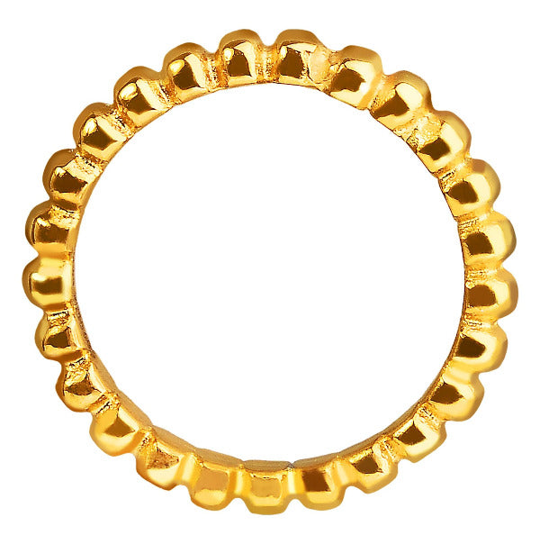 MODDAM - Damenring aus Edelstahl, goldfarben