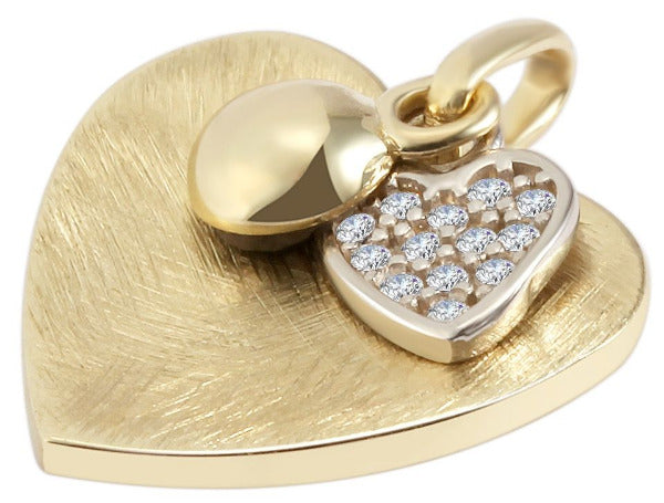 MODDAM - Gold Anhänger "Millane" ohne Kette