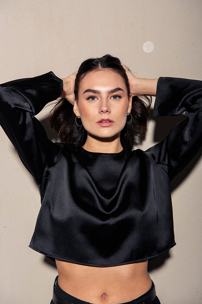 MODDAM-Ohrstecker aus Edelstahl, rund