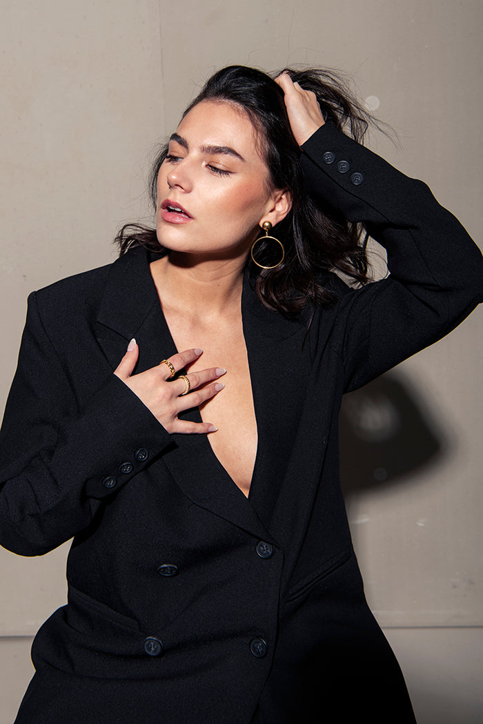 MODDAM - Edelstahl Ohrhänger