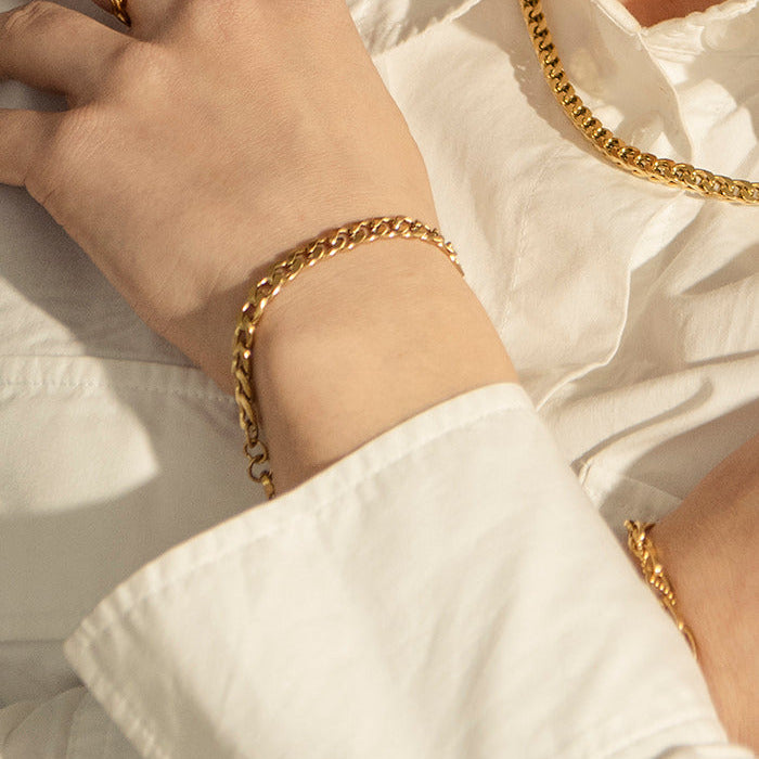 MODDAM - Panzerarmband aus Edelstahl