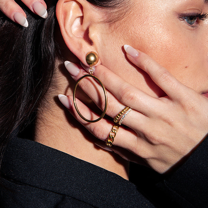 MODDAM - Edelstahl Ohrhänger